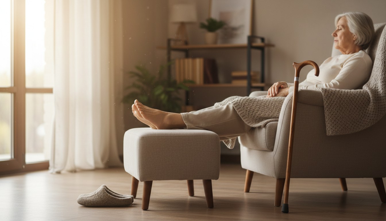 Swollen Ankles in Older Adults: What It Can Mean